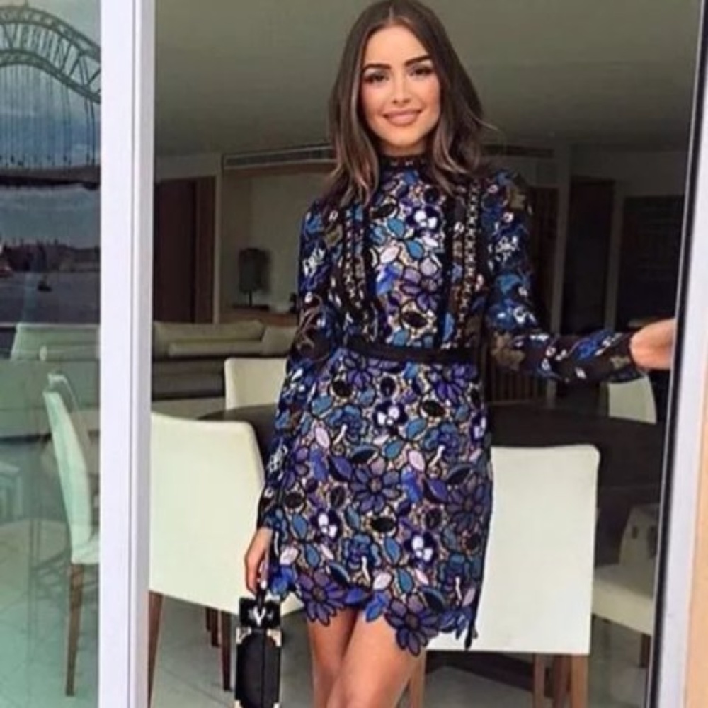 Self Portrait Maxine Dress SZ UK4/US0
